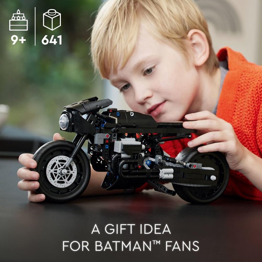 NEW LEGO Technic Batman BATCYCLE Set 42155 Motorcycle Collectible Toy Model Buil - Picture 8 of 15